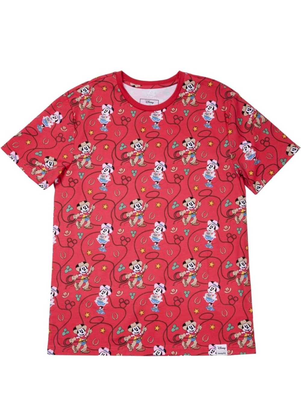 Loungefly- Western Minnie and Mickey Lasso All over print A Unisex size L